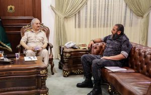 صلاح هويدي يبلغ حفتر : قبضنا على المتورطين في اسقاط طائرة عمودية عسكري