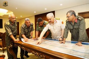 حفتر يشدد على إبقاء حالة التأهب القصوى في الهلال النفطي