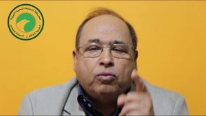 مصطفى الزائدي يحرض على الخروج والكفاح السلمي