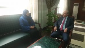 لقاء ليبي عراقي بالسفارة الليبية في تونس