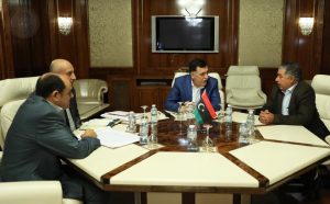 الرئاسي يبحث تأمين تاورغاء مع عميد بلدية مصراته وامر المنطقة الوسطى العسكرية