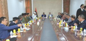 باشاغا وزير الداخلية بحكومة الوفاق يزور بلدية ترهونة