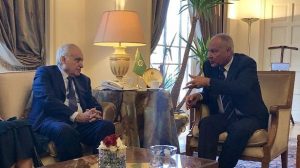 سلامة يلتقي بولغيط وسامح شكري في القاهرة