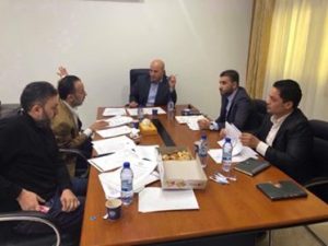 شركة المنشآت الرياضية تناقش اليات تطوير عملها