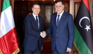 رئيس المجلس الرئاسي يتلقى اتصال هاتفي من نظيره رئيس وزراء إيطاليا