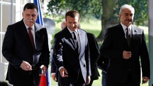 اللوبيون الفرنسية | ليبيا ” حفتر يرفض عرض إيمانويل ماكرون للهدنة “