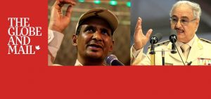 جلوب اند ميل | زعيم مليشية الجنجاويد على خطى حفتر في الاستعانة بخدمات شركة علاقة كندية يرأسها ضابط موساد اسرائيلي