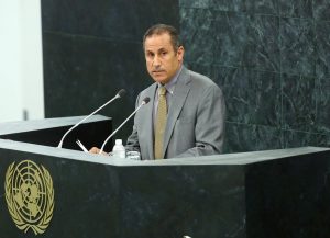 المجربي أمام مجلس الأمن ” الوفاق تدين الهجوم الارهابي في بنغازي “