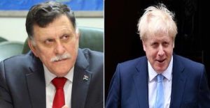 محادثة هاتفية بين رئيس المجلس الرئاسي و رئيس وزراء بريطانيا