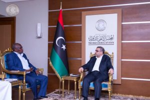 المشري يستقبل وفداً لمكون التبو من مدينة مرزق