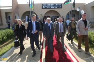 في زيارة مفاجئة واجتماع مغلق , رئيس المجلس الرئاسي يستقبل وزير خارجية المانيا