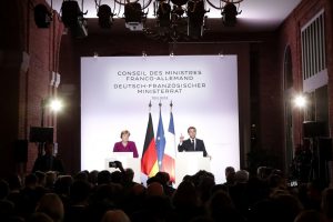 توتر في العلاقات الالمانية الفرنسية قبل عقد قمة الناتو في ديسمبر