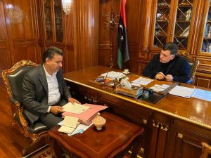 رئيس المجلس الرئاسي يجتمع مع وكيل وزارة الدفاع