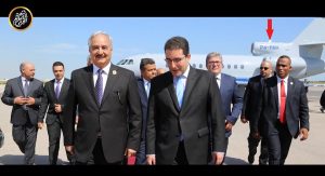 طائرة خليفة حفتر الخاصة تهبط في موسكو