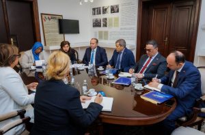 ادارة المعهد الدبلوماسي تلتقي مدير الأكاديمية الدبلوماسية في بلغراد