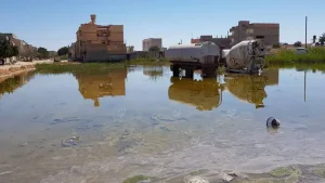 استمرار جهود انقاذ العائلات في وديان زليتن