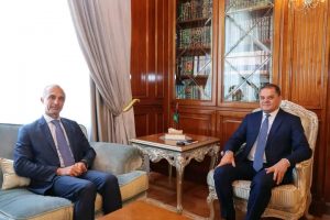 الدبيبة يستقبل سفير إيطاليا ويؤكد تقديره لمصادقة مجلس الشيوخ الإيطالي على اتفاقية نقل المحكومين
